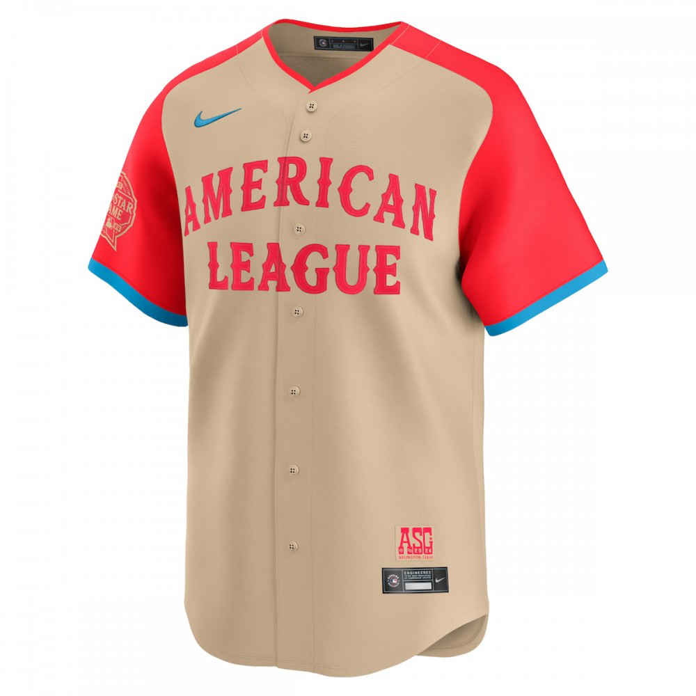 American League 2024 MLB All-Star Game Limited Jersey - Cream-Pro Kit Vault | Brand New 26/27 Sports Jerseys